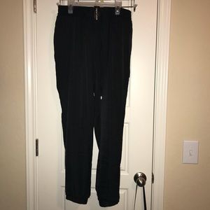 Black joggers